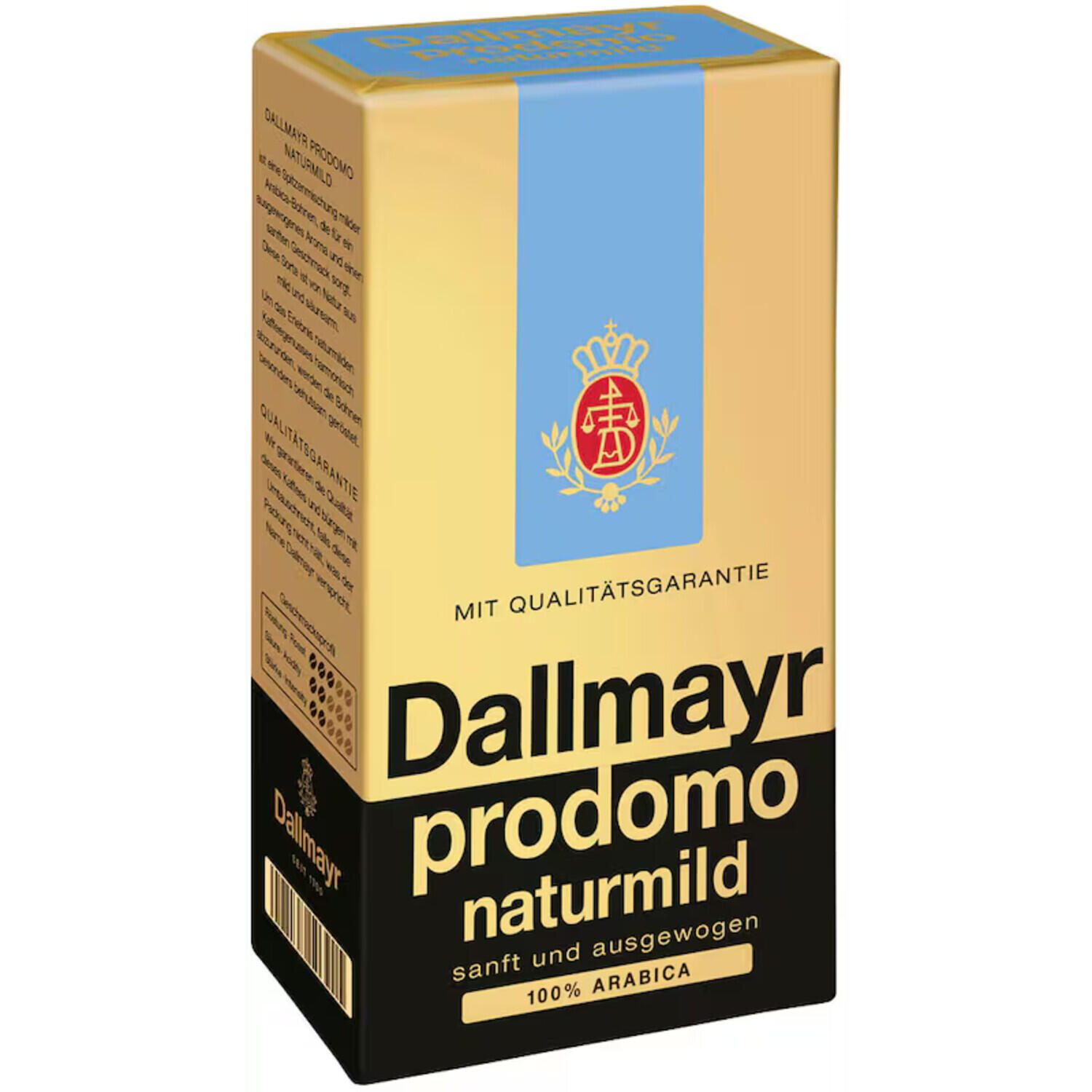 Dallmayr prodomo naturmild Kaffee gemahlen 500,0 g 10000112