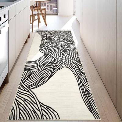 Garvee Modern Abstract Stripes Area Rug