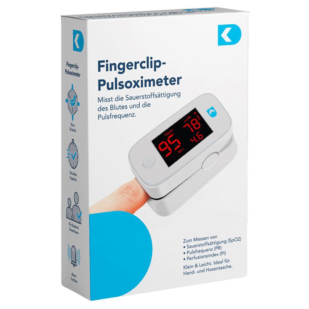 Pulsoximeter Fingerclip digital 1 St Gerät
