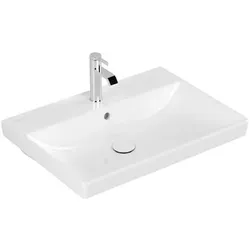 Villeroy & Boch VB Waschbecken Avento 650x470x180mm Rechteck Weiß Alpin