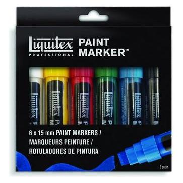 Winsor & Newton Paint Marker Wide 6 Set (6x) (4690001)