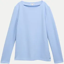 Sweatshirt Cosy Rib Blau M
