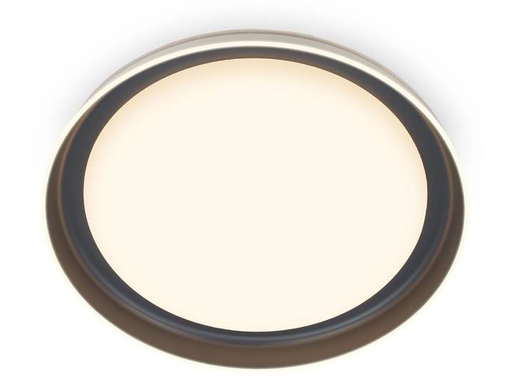 BRILONER - LED Deckenlampe mit durchscheinendem Nachbildung, warmweißes Licht, 24W, 26