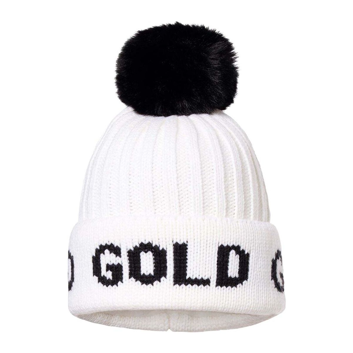 Goldbergh Hodd Beanie white/black (8371) One GB60001263-8371-One