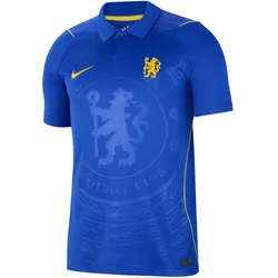 NIKE FC Chelsea London Stadium Dri-FIT Heimtrikot Herren 453 - bright blue/midwest gold/midwest gold XXL