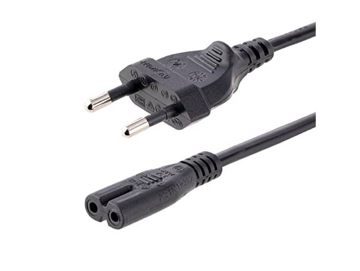 StarTech 2m Laptop Stroomkabel, EU naar C7, 2,5A 250V (752E-2M-POWER-LEAD)