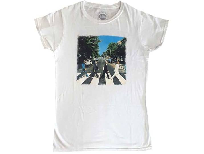 T-Shirt # Xl White Femmina # Abbey Road