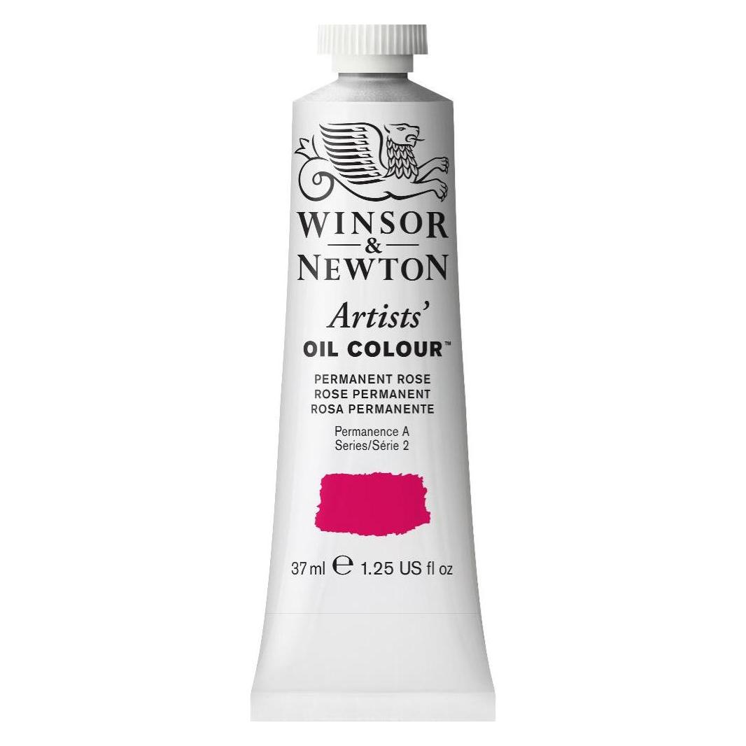 Winsor & Newton Artists oil colour 37ml permanent rose 502 (37 ml) (1214502)