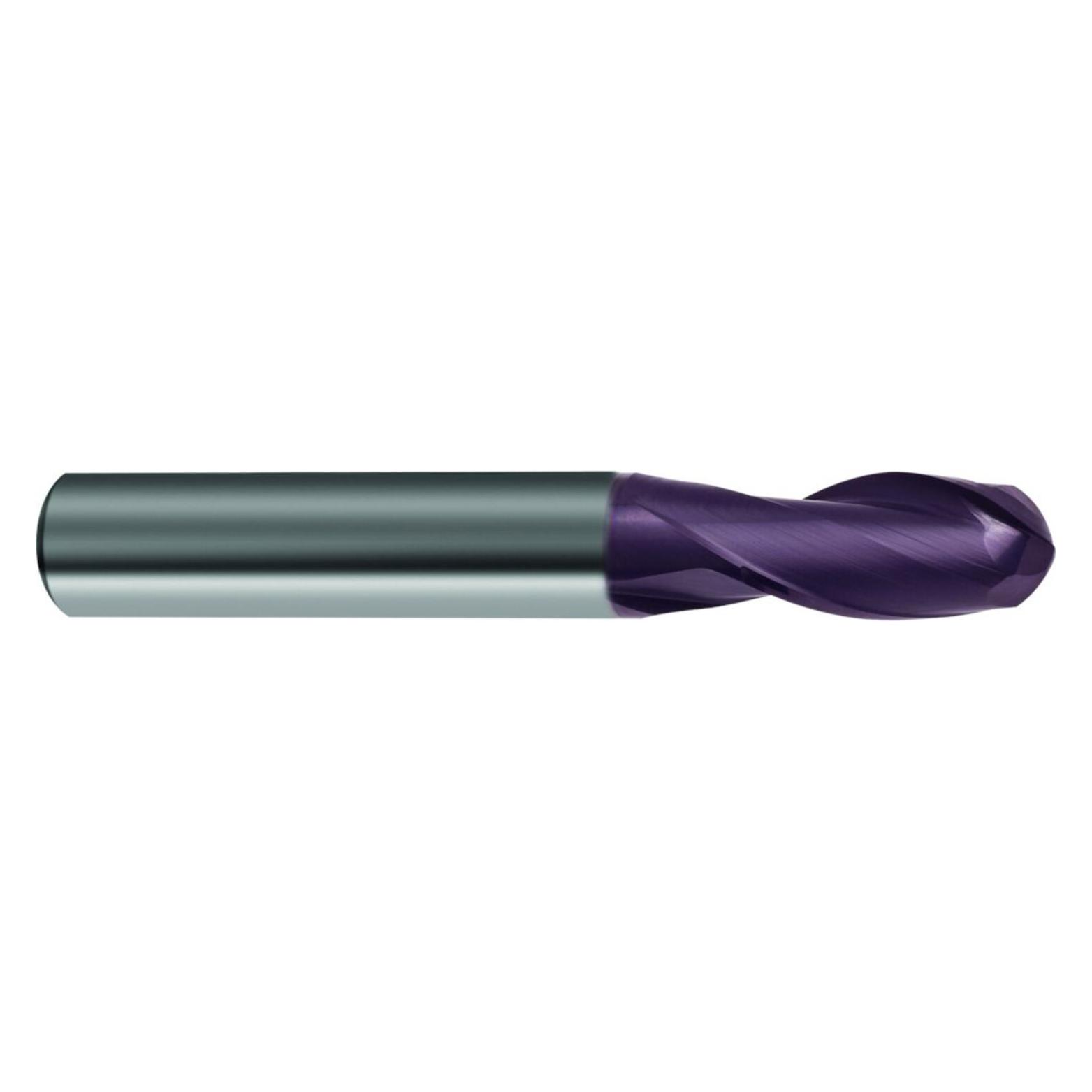 Gühring Radiusfräser DIN6527 VHM FIRE Z2 Schaft HA 12mm (4031093779746)