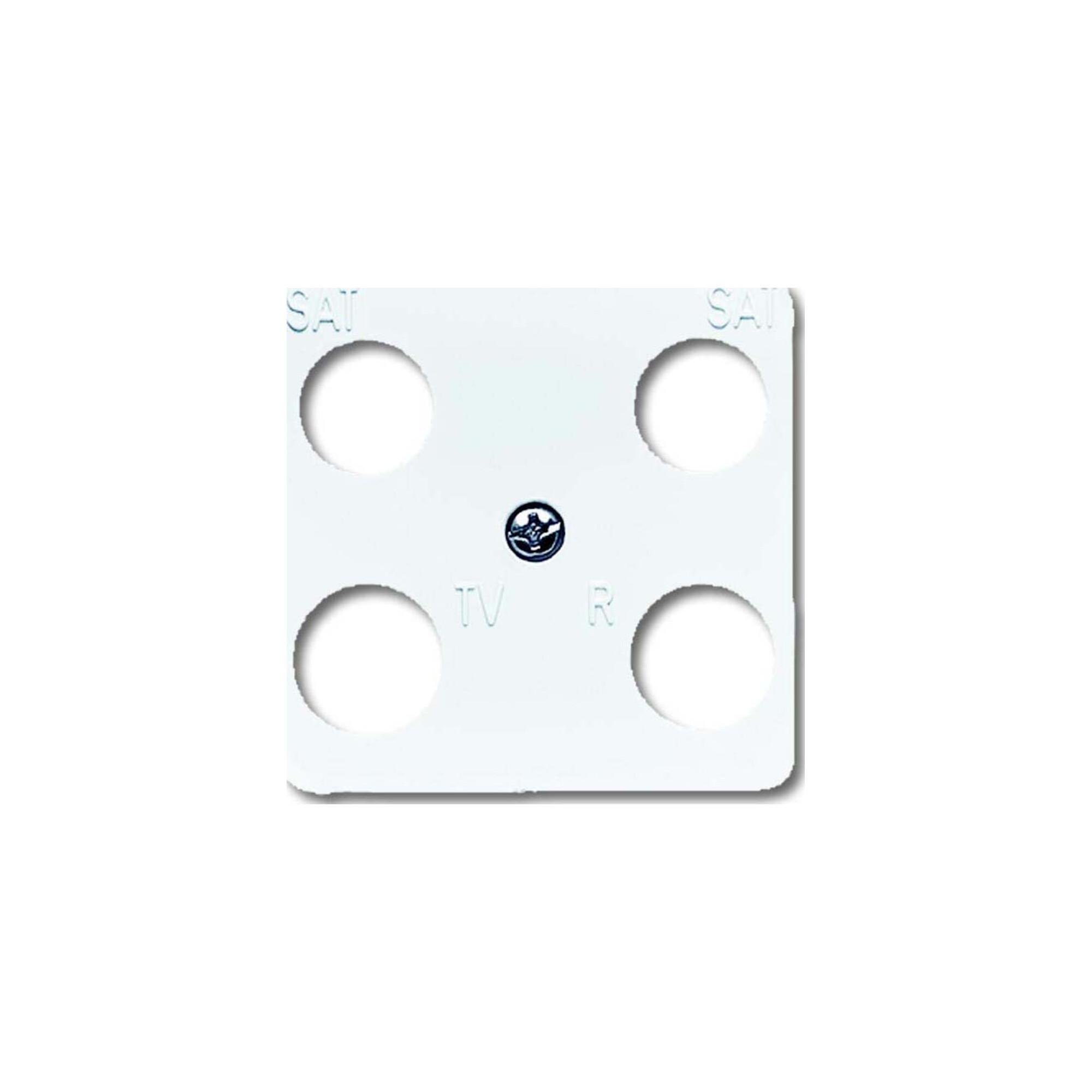 Busch-Jaeger Zentralscheibe aws Antenne, 4-fach 1743-04-214 (2CKA001753A8642)
