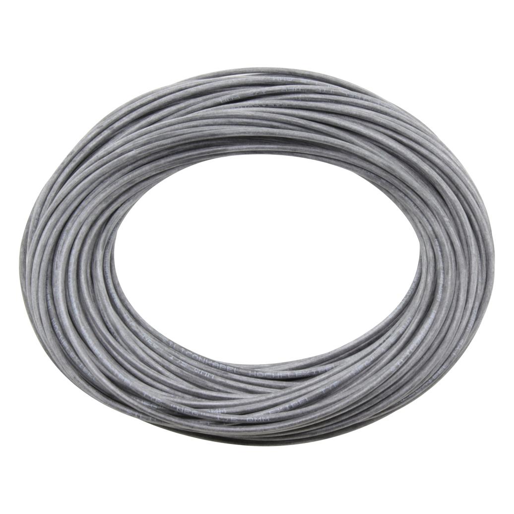 Donau Silikon Messkabel 25m Ø 0,5 Schwarz (25 m) (25051)