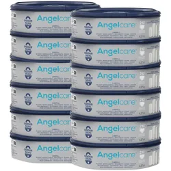 Angelcare Nachfüllkassetten für Windeleimer Dress-Up, Dress-Up XL und Classic, grau