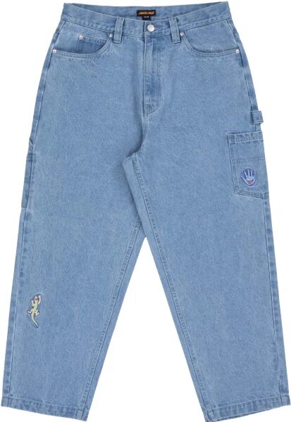 Santa Cruz Apparel Jeans Santa Cruz Tripper Carpenter Big (36 - Stone Wash)