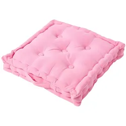 SITZKISSEN rosa 50/50/10 cm – Bodenkissen unifarben