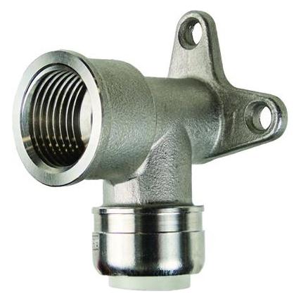 Roth QUICKPUSH DKVINKEL 15X1/2"",RUSTFRI (Winkelverbindung) (10596381)