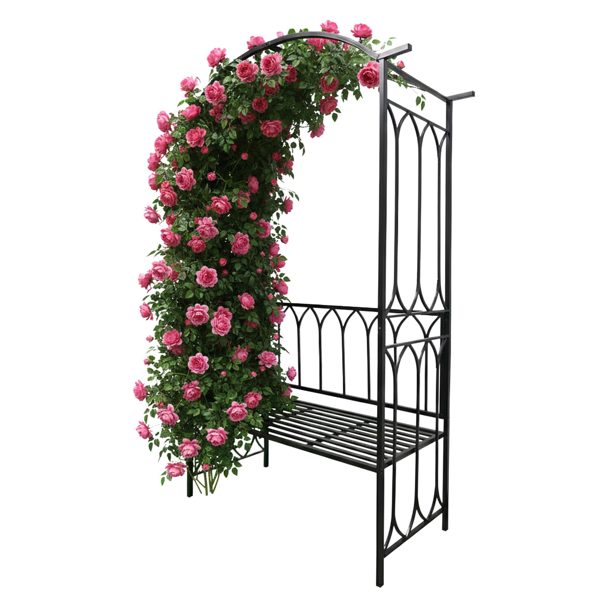 Relaxdays Rosenbogen (48 cm, 55 cm) (4052025529024)