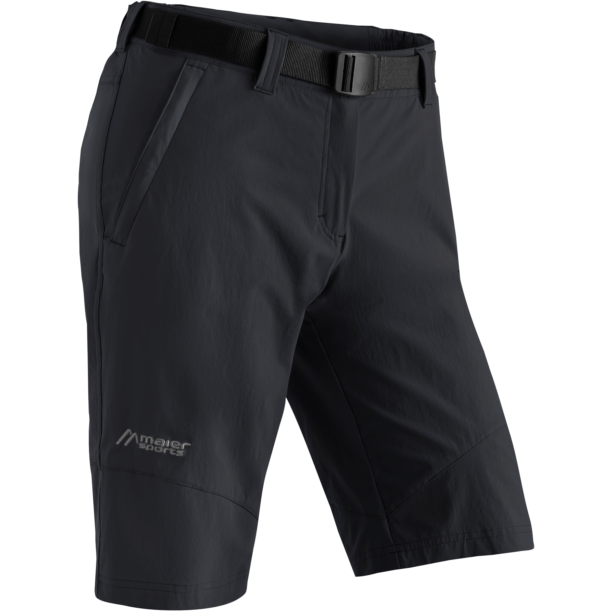 Maier Sports Lawa Damen Kurze Hosen schwarz Größe XL Camping Widerstandsfähig Wasserabweisend