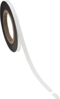 Magnetband, weiß, 10 x 10000 mm