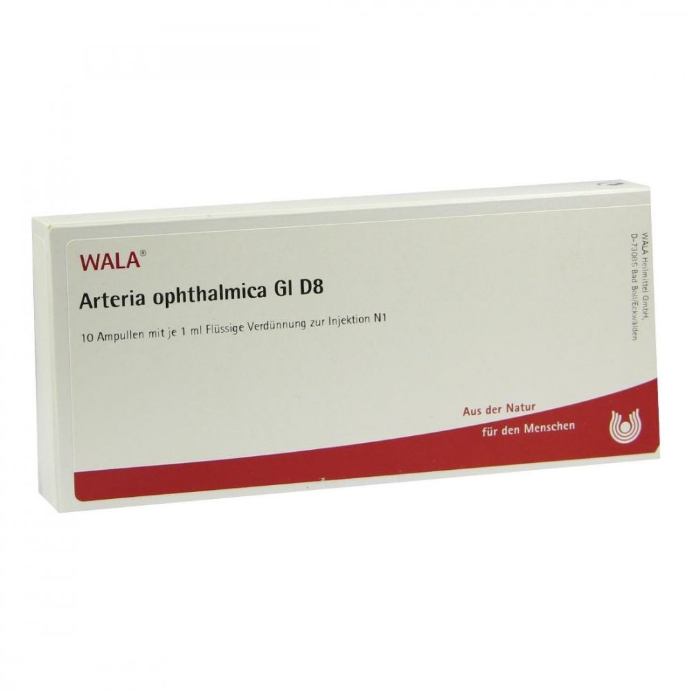 WALA Heilmittel GmbH Arteria Ophthalmica Gi D8 Ampullen 01492229