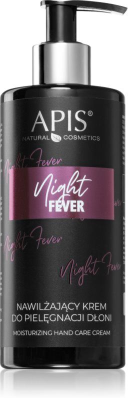 Apis Natural Cosmetics Night Fever crème hydratante mains 300 ml