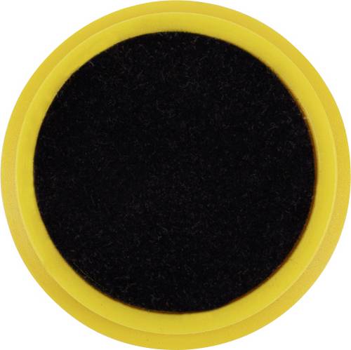 Magnetoplan Magnet Basic Serie (Ø) 24mm rund Gelb 10 St. 1862402