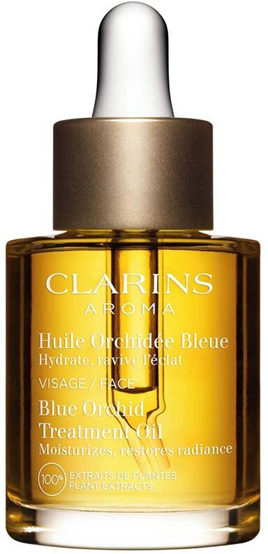 Clarins Blue Orchid Treatment Oil Antioxidant-Bodyöl für Tag und Nacht mit feuchtigkeitsspendender Wirkung 30 ml