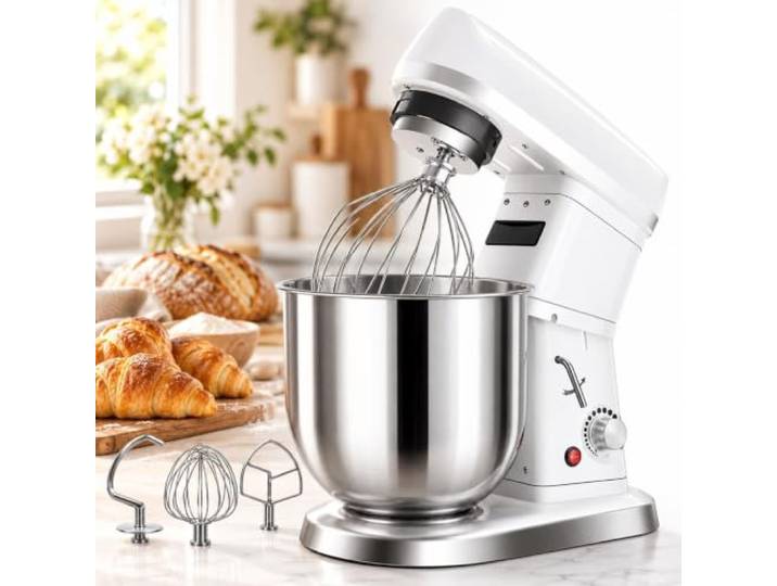 Mehrzweck-Standmixer, verarbeitet Baiser Dressings, Teige, leicht zu reinigendes, spülmaschinenfestes Zubehör