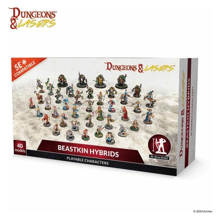Archon Studio Dungeons & Lasers - Beastkin-Hybriden : Spielbare Charaktere (DNL0088)