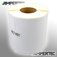 Ampertec Etiketten kompatibel zu Epson C33S045533 weiß 102 x 152mm premium matte label
