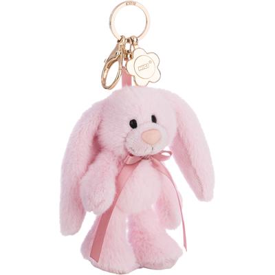 Plüschanhänger NICI "Classic Bear, 13 cm", rosa (hase lopino), Plüschfiguren, KinderH:13cm, Plüsch, Polyester, mit Charm, H:13cm