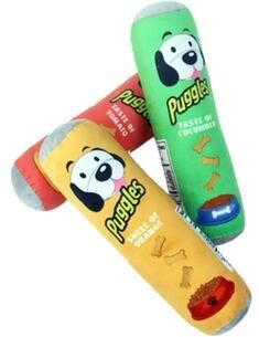 Uplift Treasures Beer Bottle Squeaky Plush Dog Chew Toy g