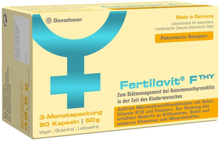 Fertilovit F Thy Kapseln 90stk
