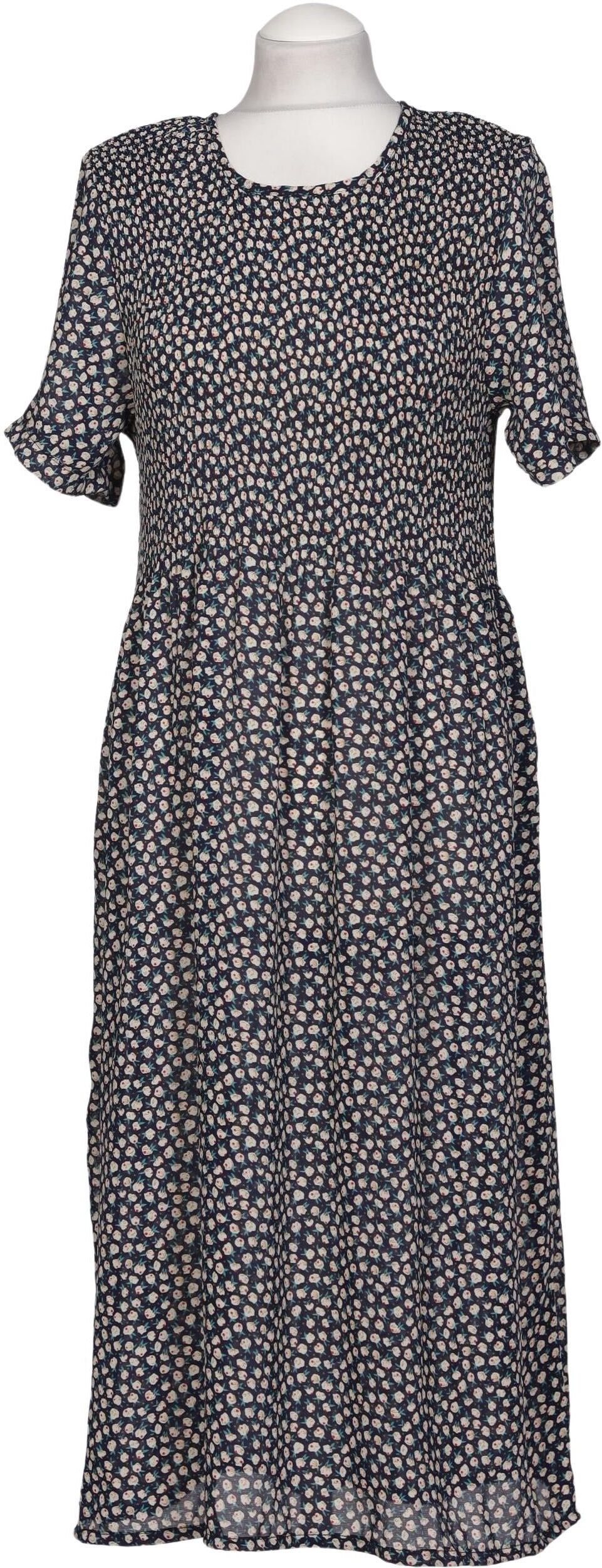 sheego Damen Kleid, Mehrfarbig, Gr. S, Viskose - Second Hand