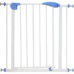 Wiltec, Schutzgitter, Toboli verstellbares Treppenschutzgitter 75-82 cm Türschutzgitter Absperrgitter (75 - 82 cm)