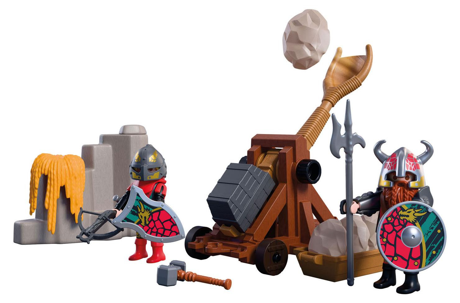 Playmobil 72117 Knights Steenkatapult Drakenridder
