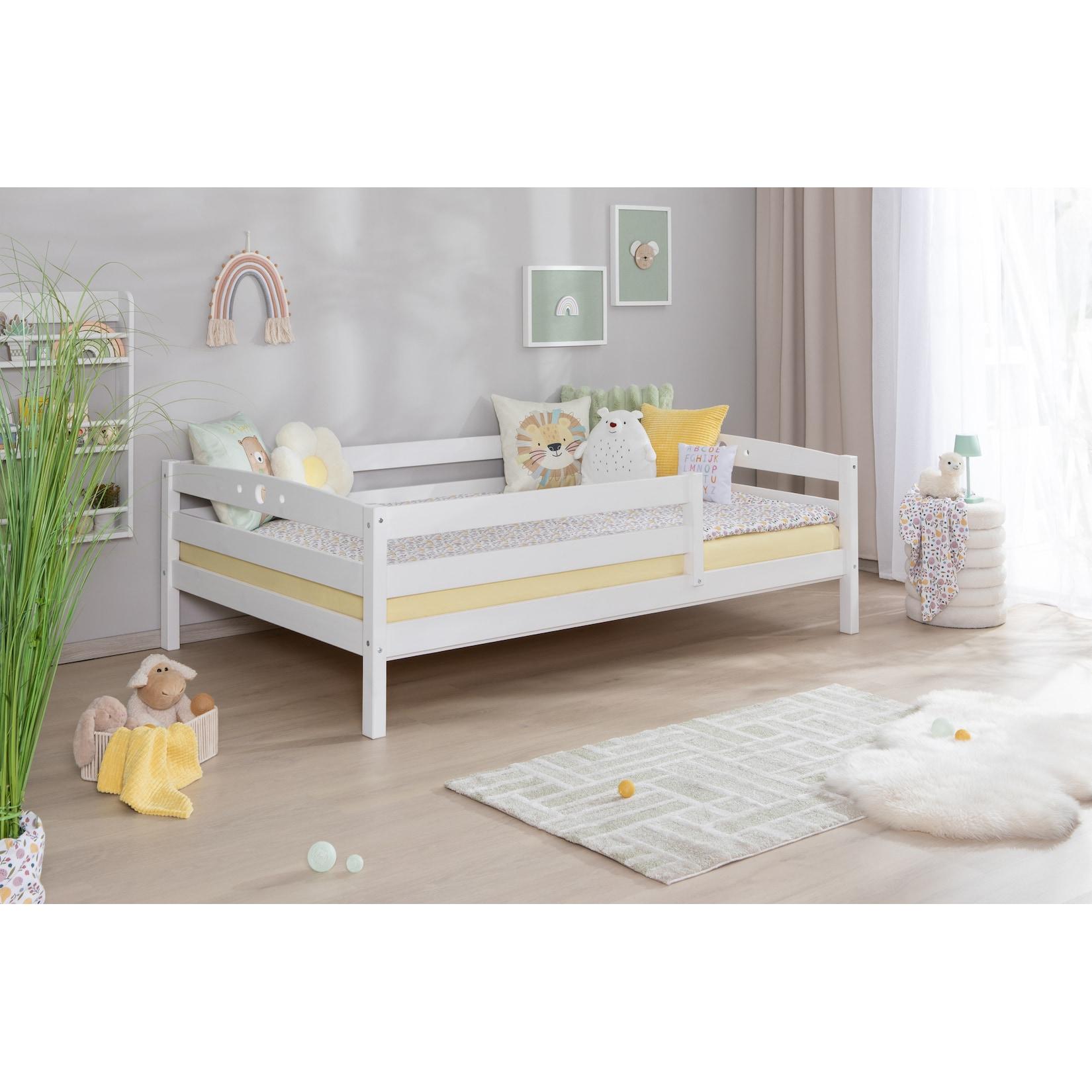 TiCAA Einzelbett „Eli“, Kinderbett, Jugendbett, Schlafzimmer, Kinderzimmer