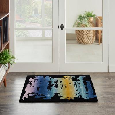 Nourison Prismatic Modern Abstract Sunset Shimmer Area Rug