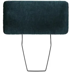 Kopfstütze  Carly ¦ blau ¦ Maße (cm): B: 55 H: 28 T: 18.0