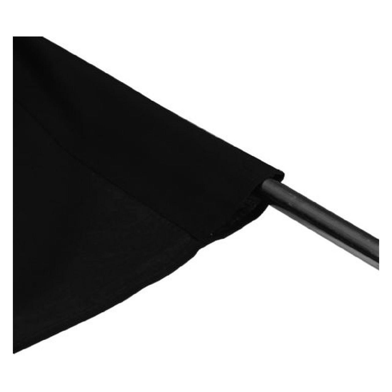 Falcon Eyes Stoffhintergrund BCP-102 2,7x7 m Schwarz (270 cm, 700 cm) (BCP-102)