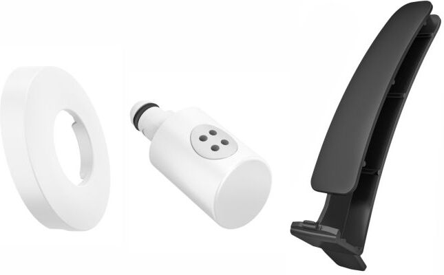 LAUFEN Cleanet navia Duschkopf H8926060000001 Blendenring und Servicehebel, zur Installation des Dusch WC