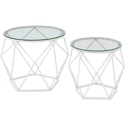 Couchtisch Set Weiß