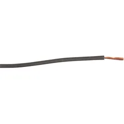 H05VK 1,0-25SW - Schaltlitze H05V-K, 1,0 mm2, 25 m, schwarz