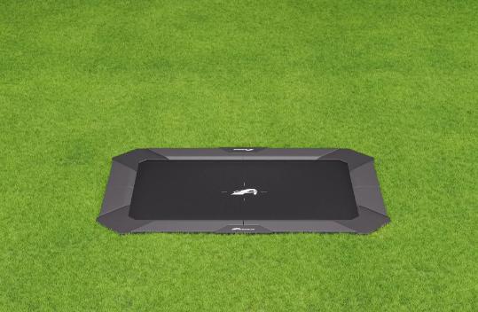 Trampolin AKROBAT XCITYX FLAT, 520 x 365 cm, Anthrazit