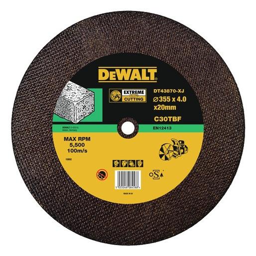 DeWalt saw Korundscheibe für Beton (DT43870-XJ)