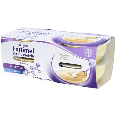 Fortimel Creme Protein Vanille 4x125 g Flüssigkeit