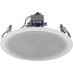 Monacor EDL-118TW ELA-Deckenlautsprecher 100 V Weiß 1 St. 0163850