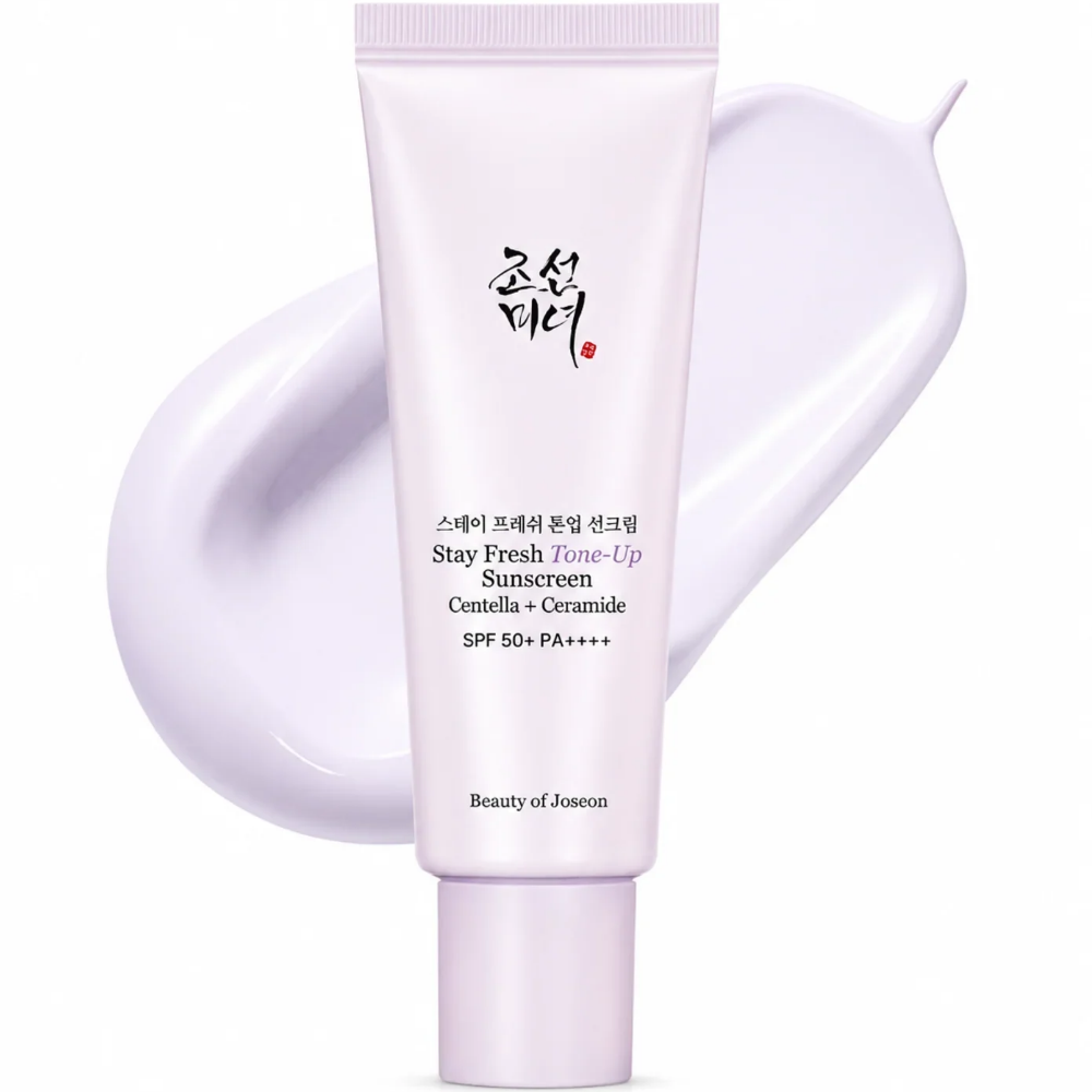 Beauty of Joseon Stay Fresh Tone-Up Sunscreen SPF50+ PA+++ 50mL Purple SPF50+