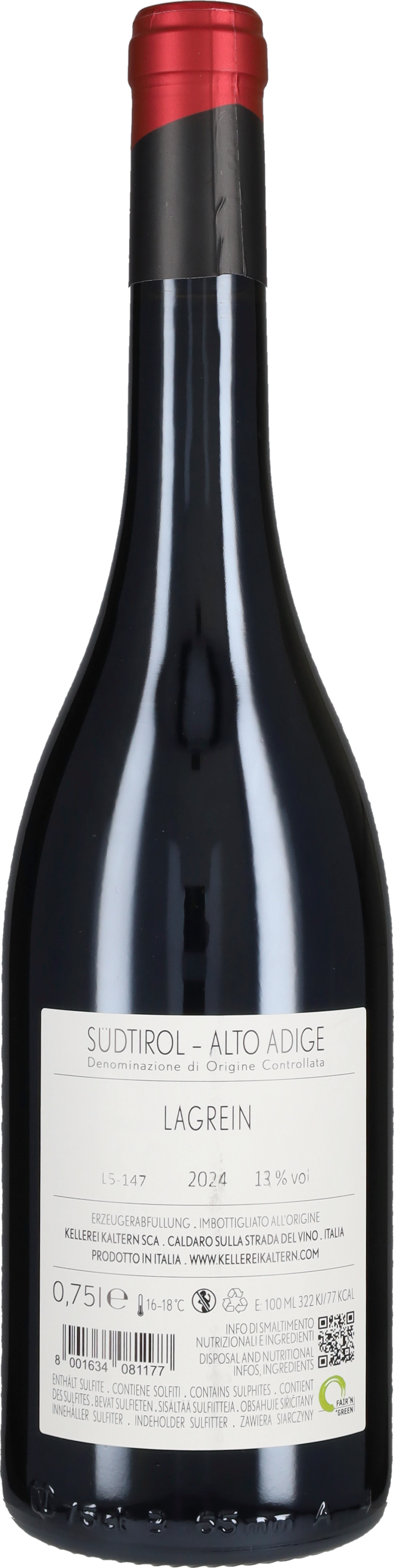 Cantina di Caldaro - Kellerei Kaltern Lagrein Cantina di Caldaro Kaltern 2025