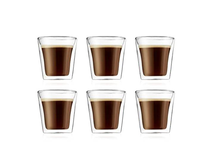 Bodum - 10108-10-12 - Canteen - Coffret de 6 Verres Double Paroi - 10 cl