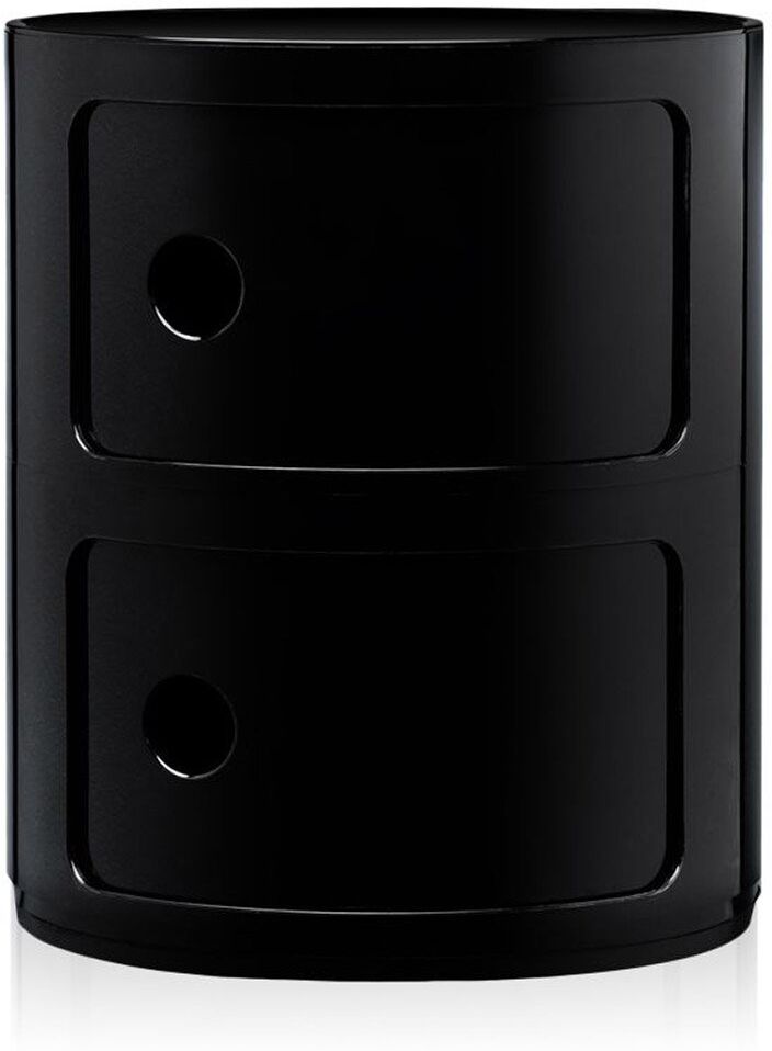 Kartell Componibili 2 Elemente Container (schwarz) schwarz